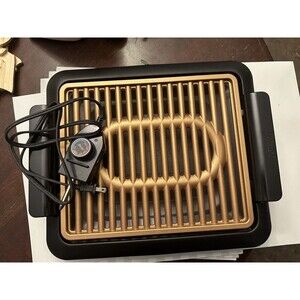 Electric Grill - Non-Stick, Smokeless, Indoor Grill - Counter Too Grill Camping